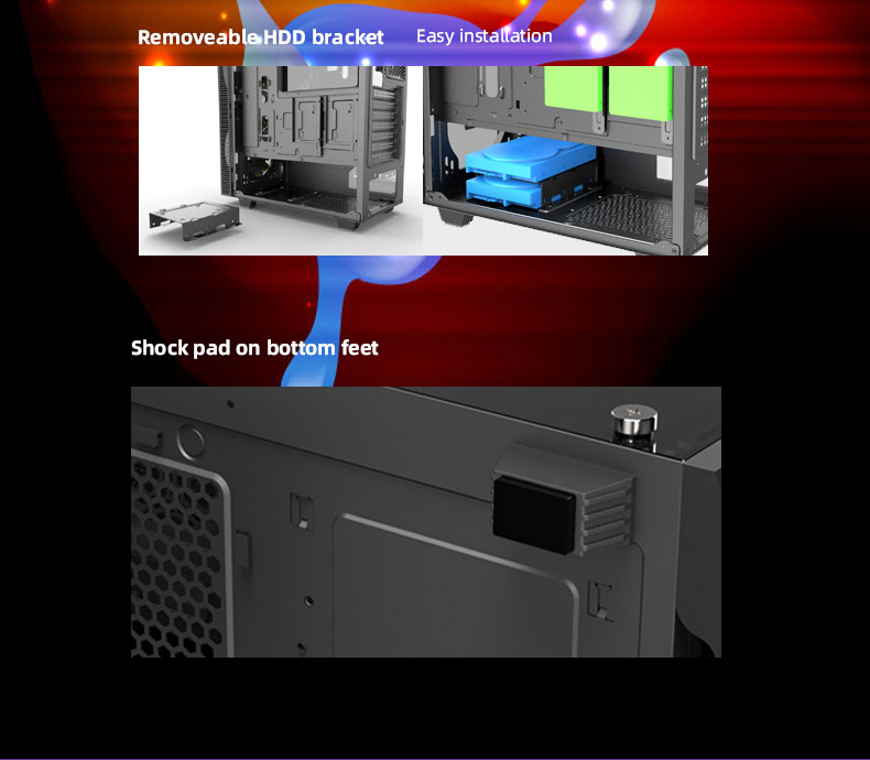 Gamemax RockStar 2 Black Gaming Computer Case